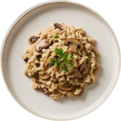 Casino de Montréal: mushroom risotto
